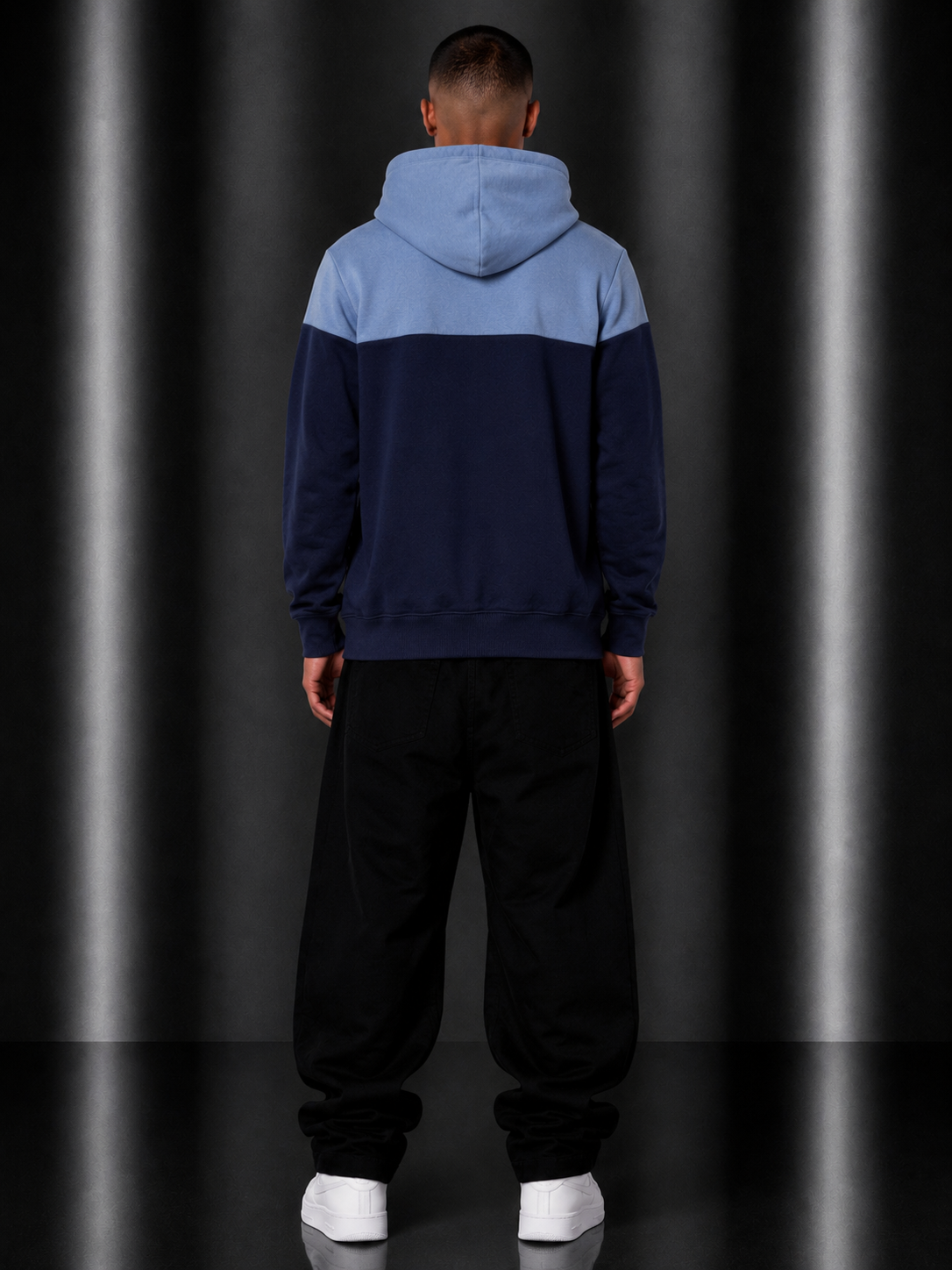 Lyle&Scott Hoodie L blau