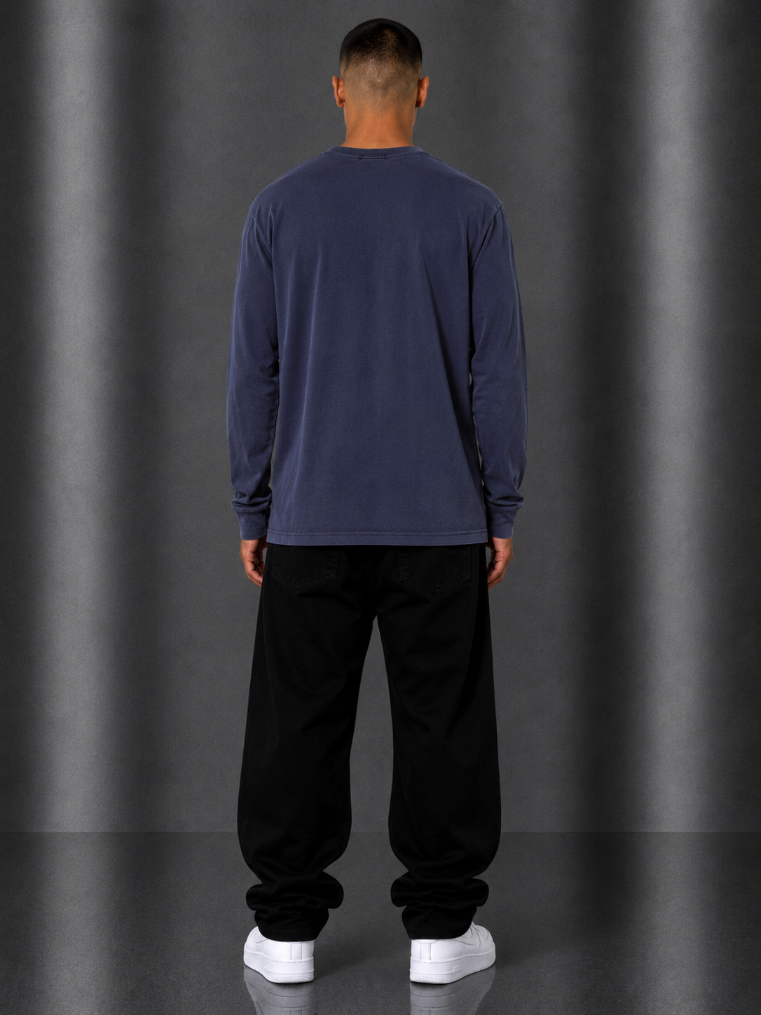 Lyle&Scott Sweater S Navy Blue