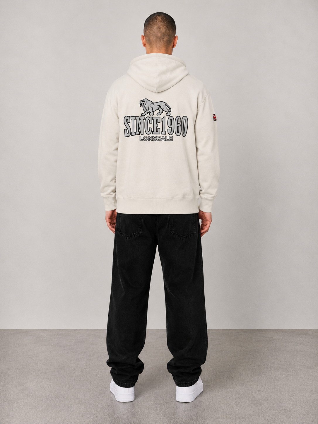 Lonsdale Strickjacke XL weiß