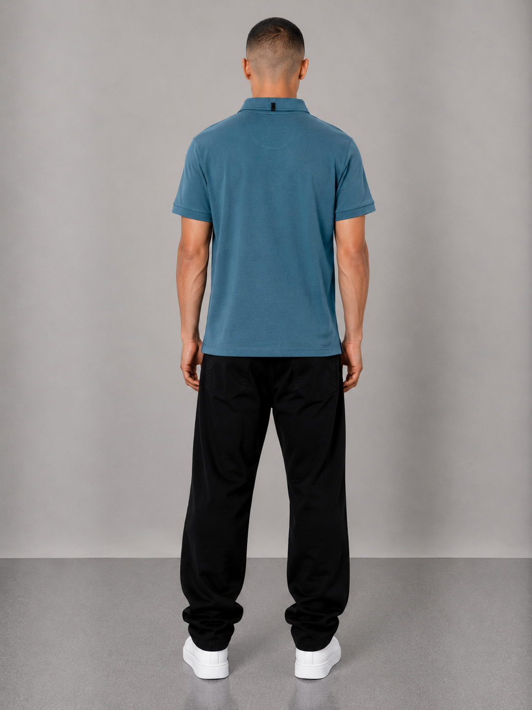 Lyle&Scott Poloshirt M blau