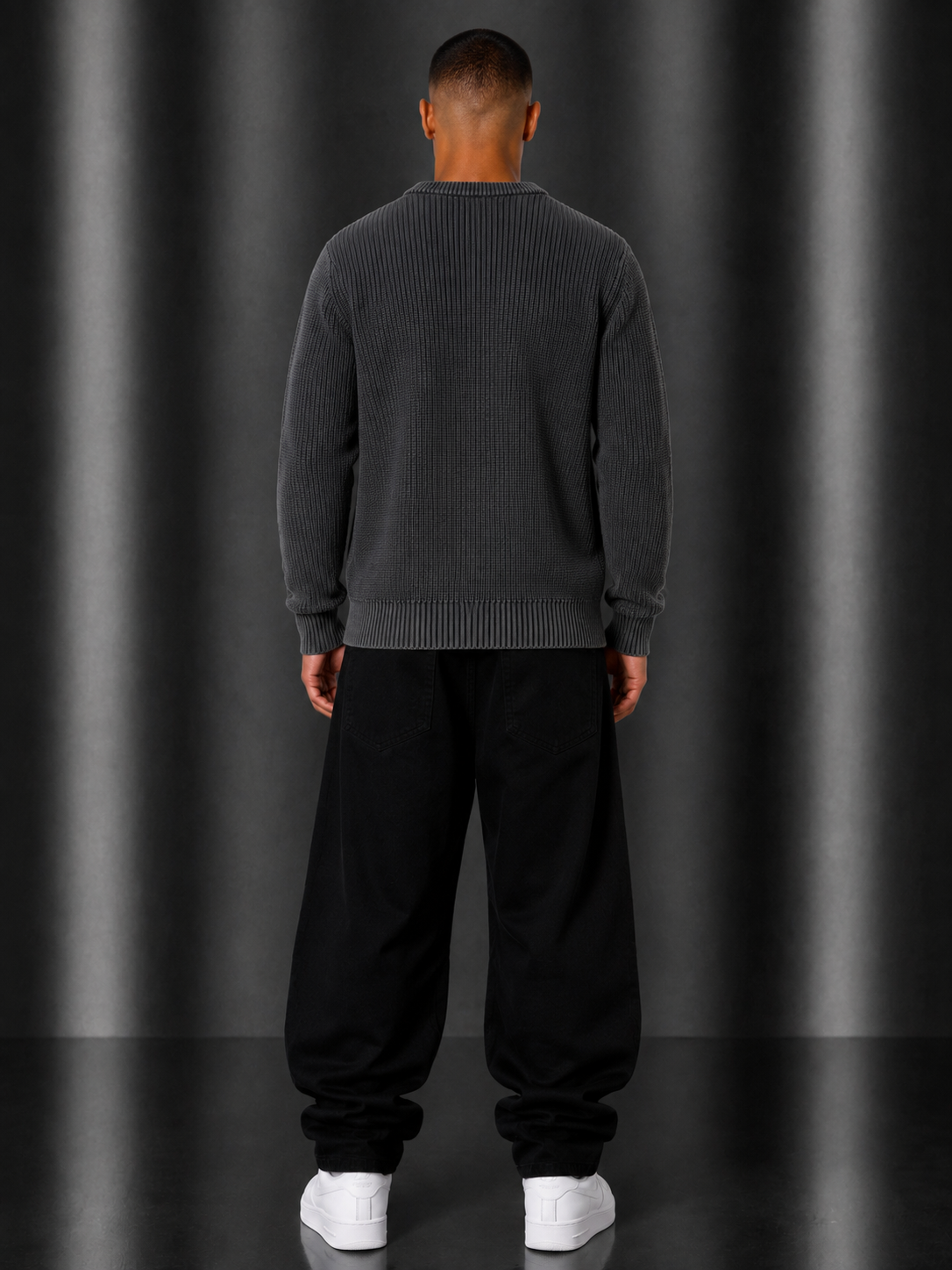 Lyle&Scott Sweater L schwarz