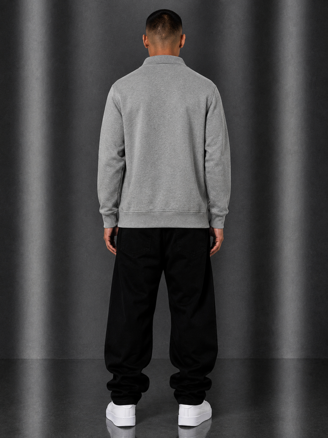 Lyle&Scott Strickjacke S grau