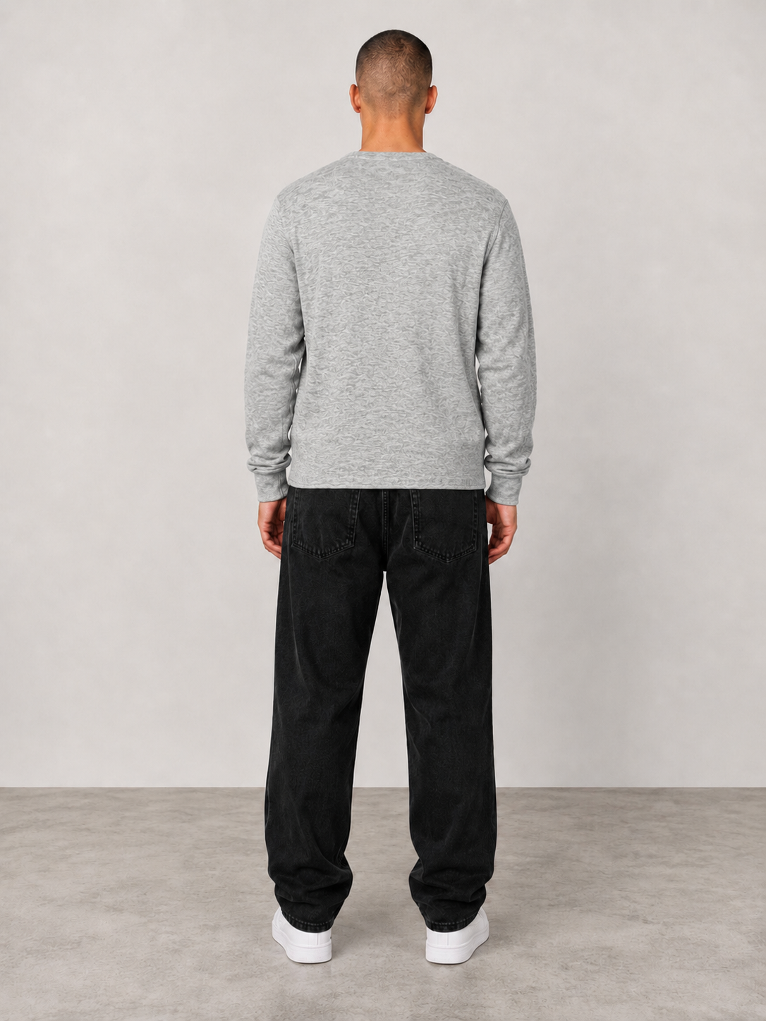 Lyle&Scott Sweater M grau
