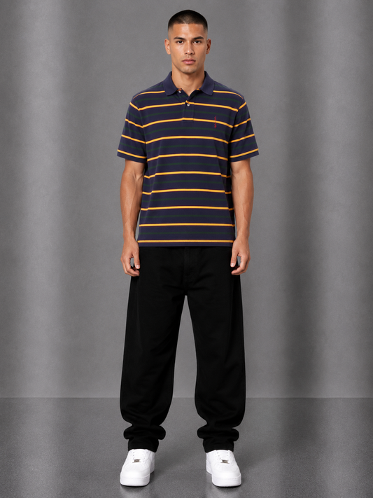 Ralph Lauren Poloshirt XL blau gestreift