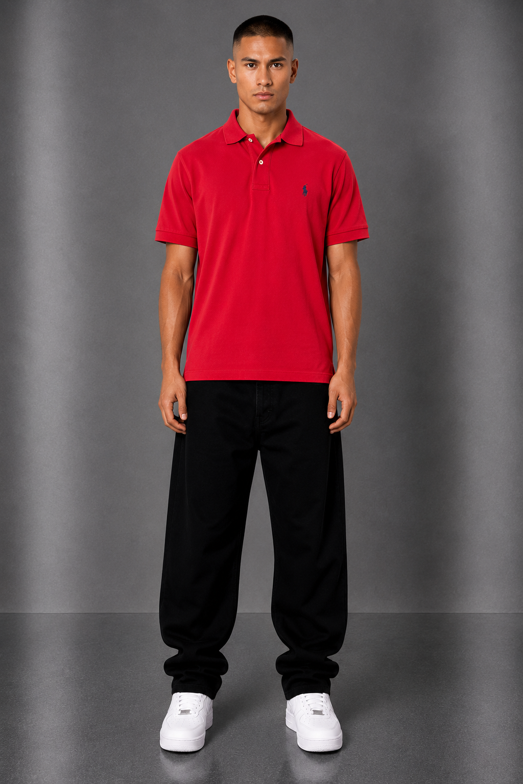 Ralph Lauren Poloshirt L rot