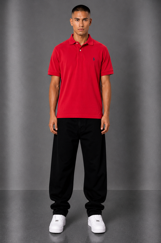 Ralph Lauren Poloshirt L rot
