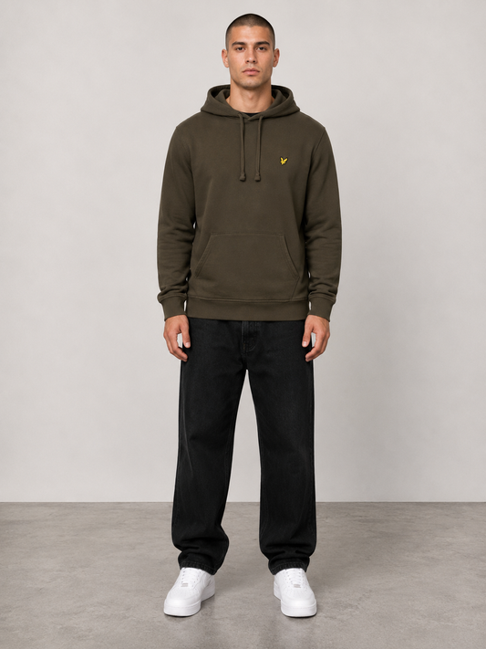 Lyle&Scott hoodie S grün