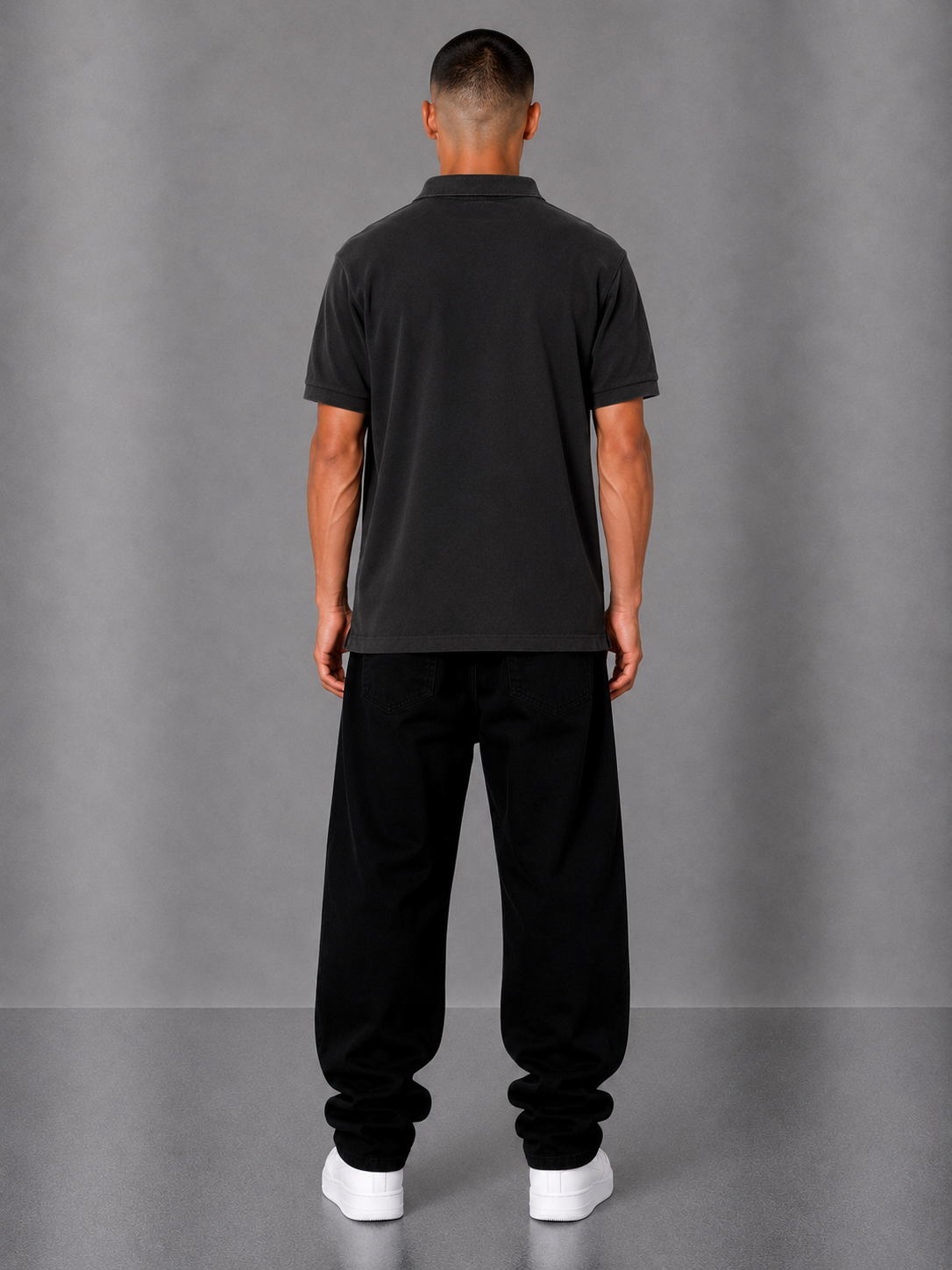 Ralph Lauren Poloshirt M schwarz