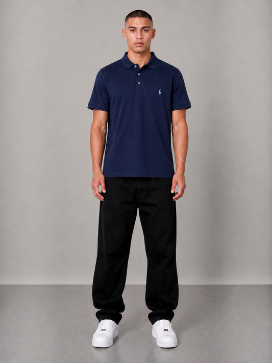 Ralph Lauren Poloshirt M Navy Blue