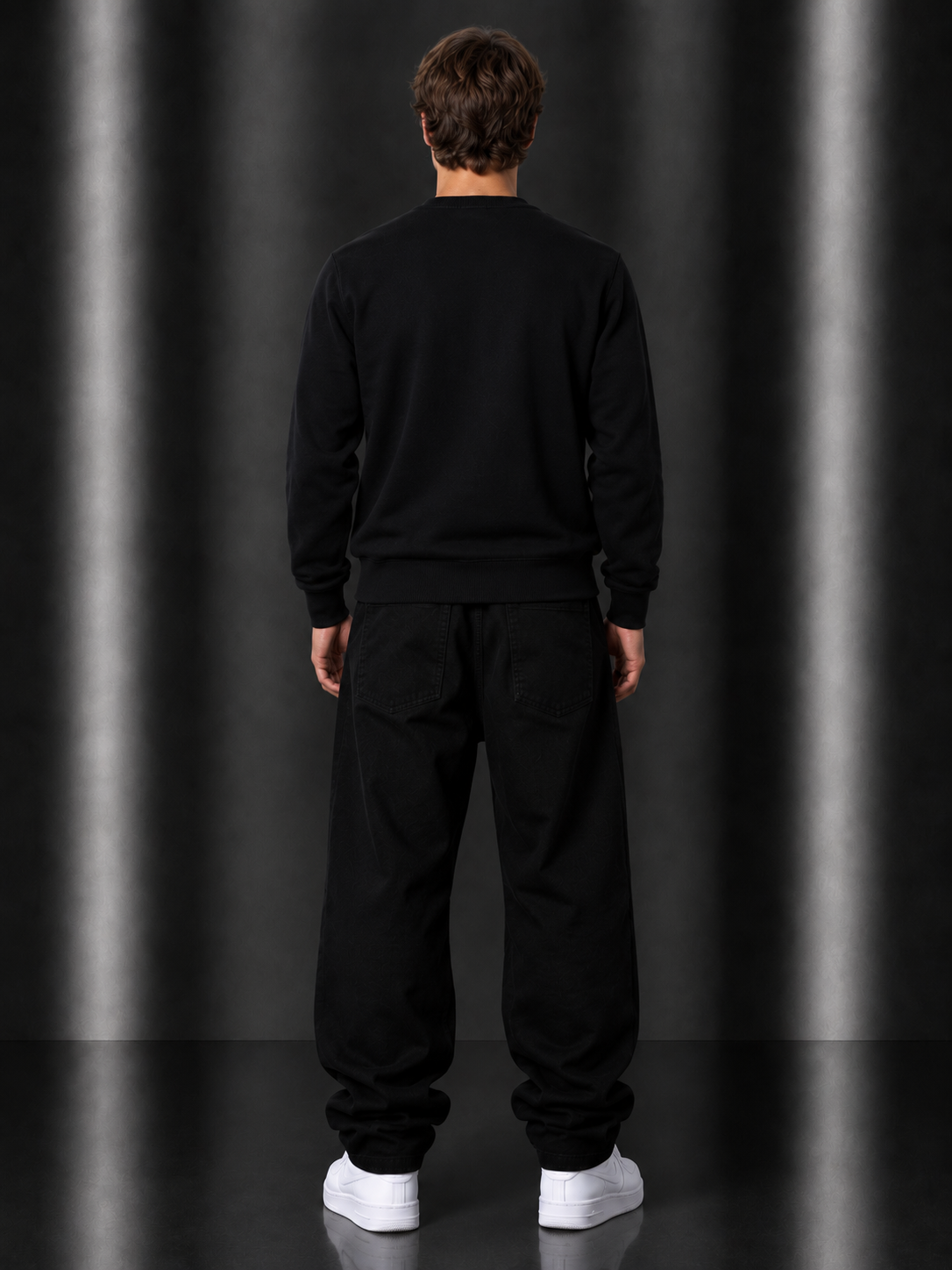 Lacoste Sweater M schwarz
