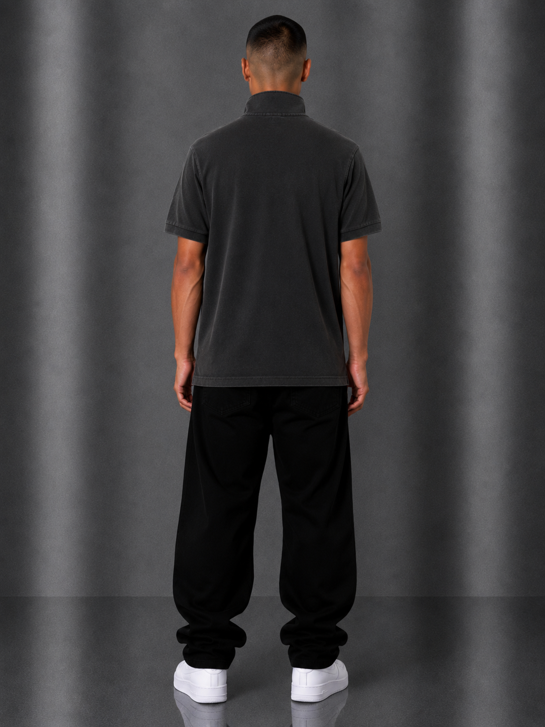 Lacoste Poloshirt S schwarz