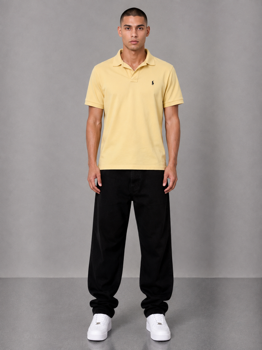 Ralph Lauren Poloshirt L Gelb