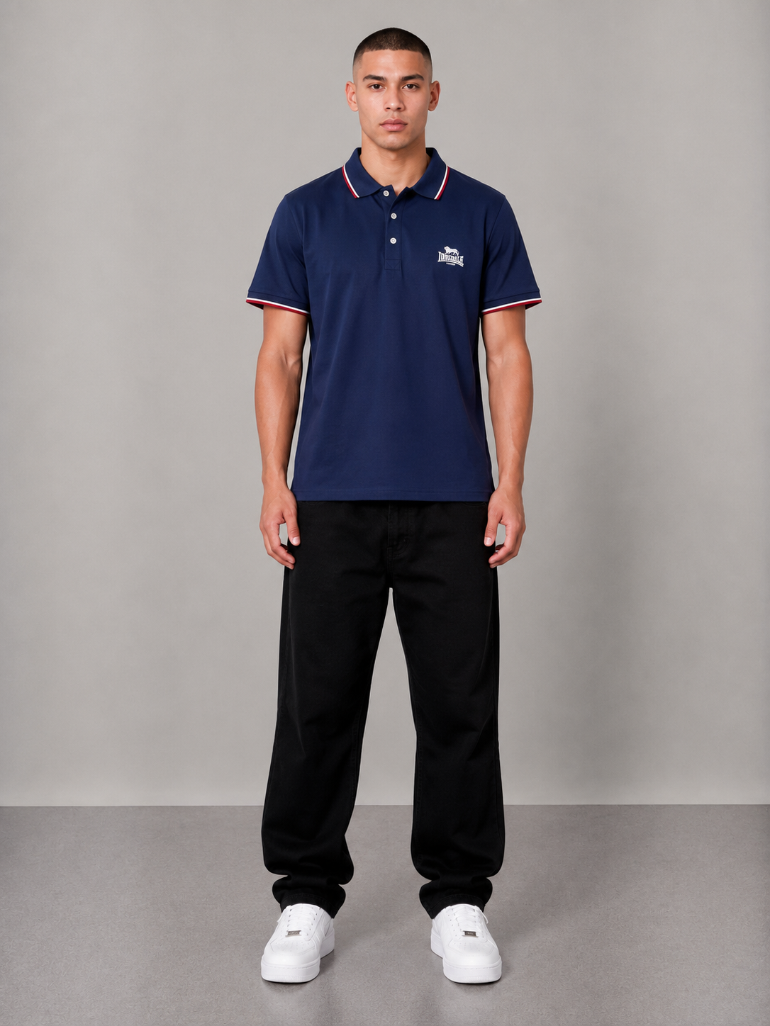 Lonsdale Poloshirt XL Navy Blue