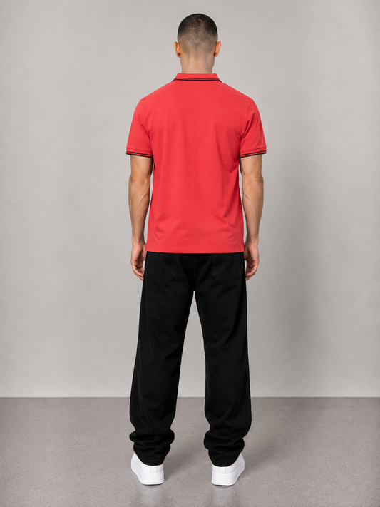 Fred Perry Poloshirt XL lachsrot