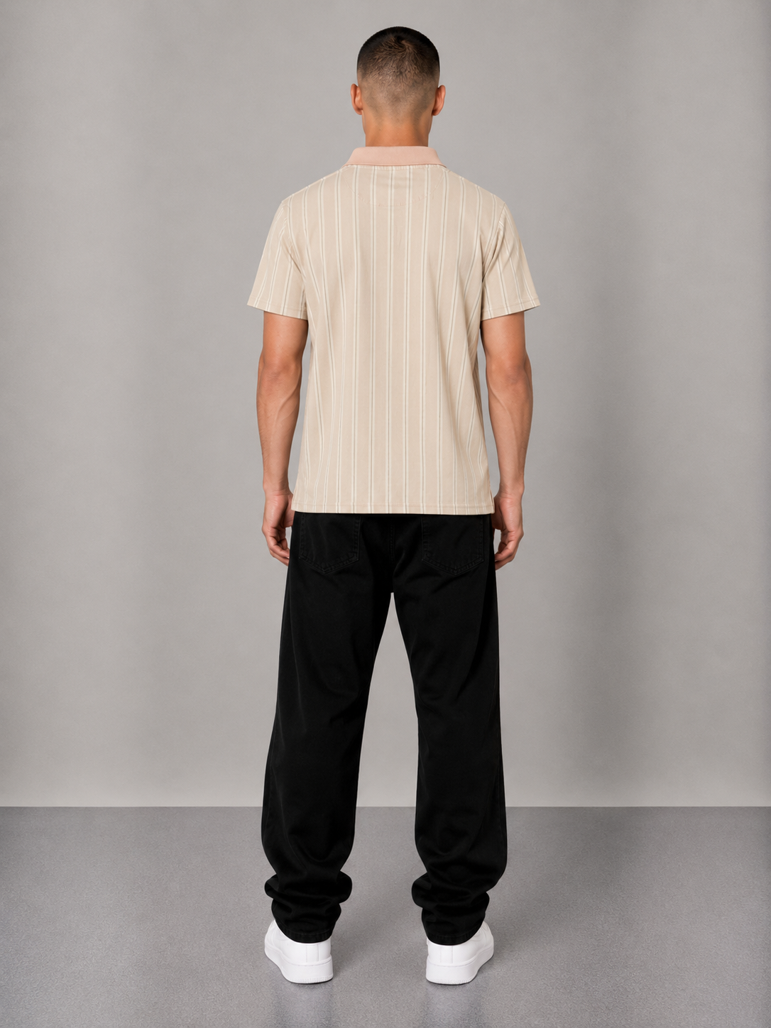 Lyle&Scott Poloshirt L Creme