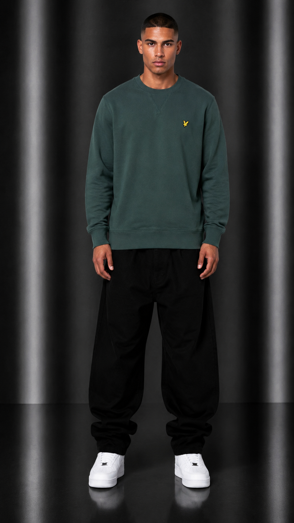 Lyle&Scott Sweater M grün