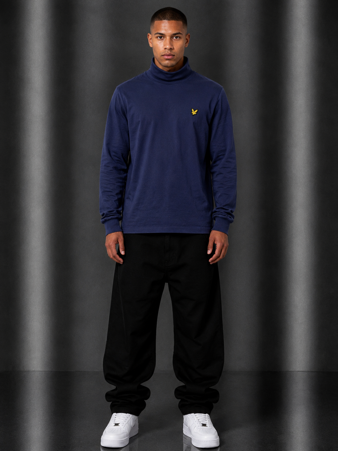 Lyle&Scott Sweater S Navy Blue