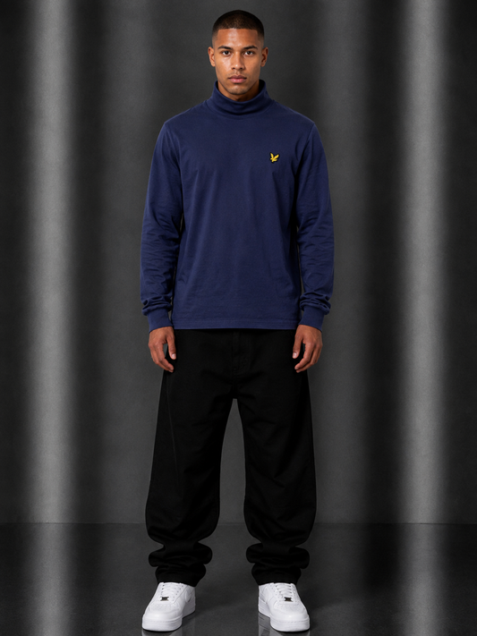 Lyle&Scott Sweater S Navy Blue