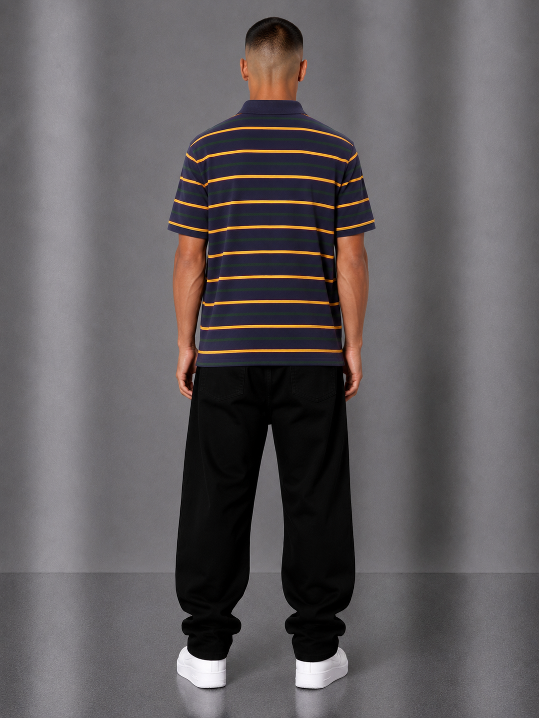 Ralph Lauren Poloshirt XL blau gestreift