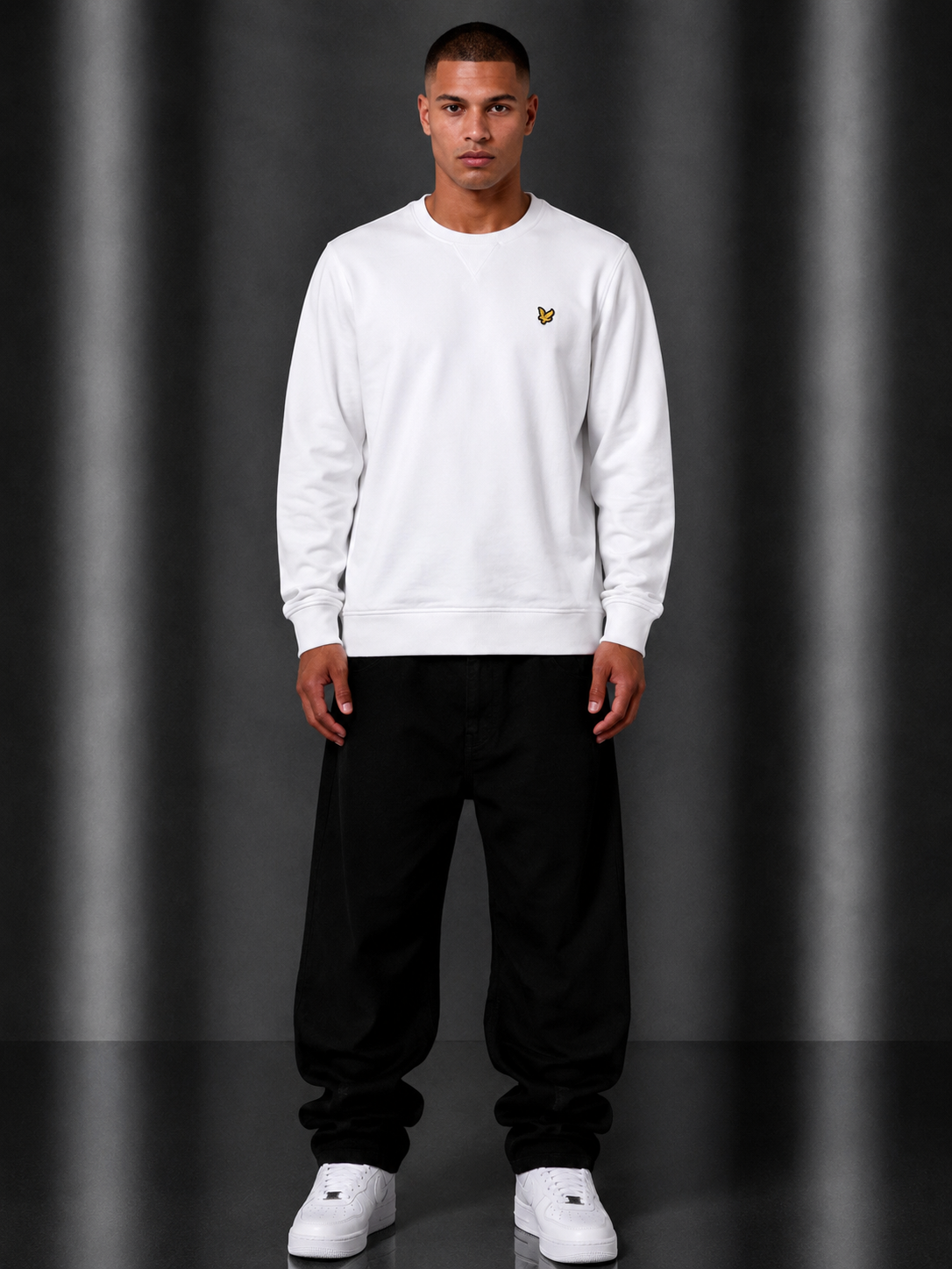 Lyle&Scott Sweater XL weiß