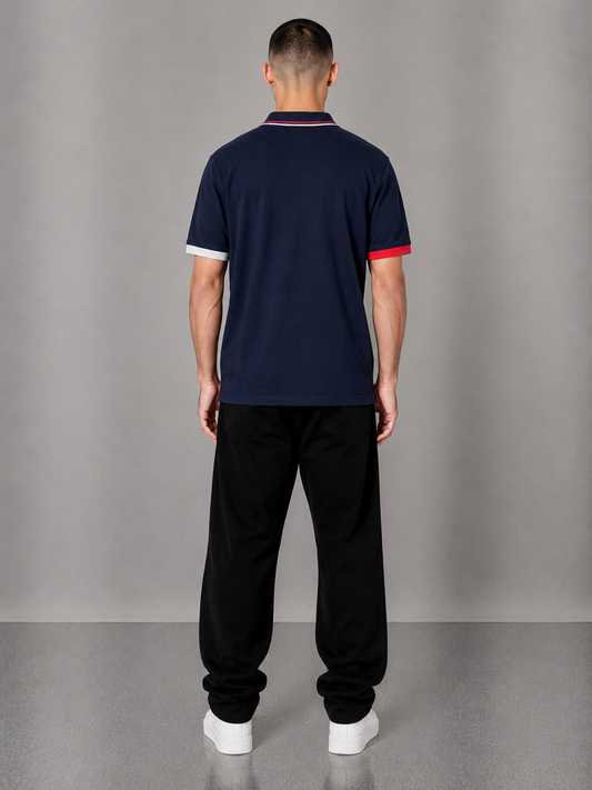 Lonsdale Poloshirt L Navy Blue
