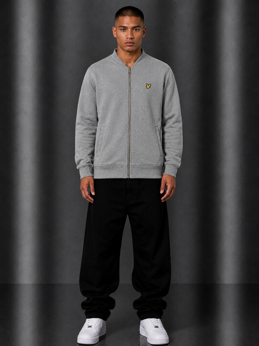 Lyle&Scott Strickjacke S grau