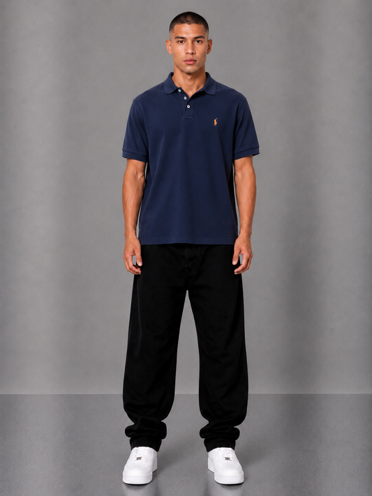 Ralph Lauren Poloshirt M Navy Blue