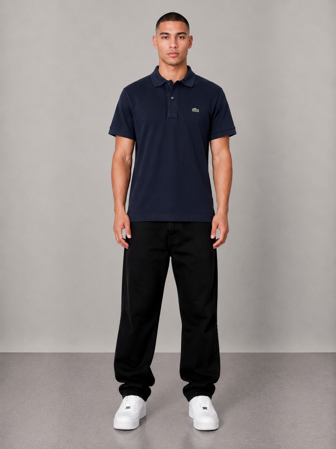 Lacoste Poloshirt L Navy Blue