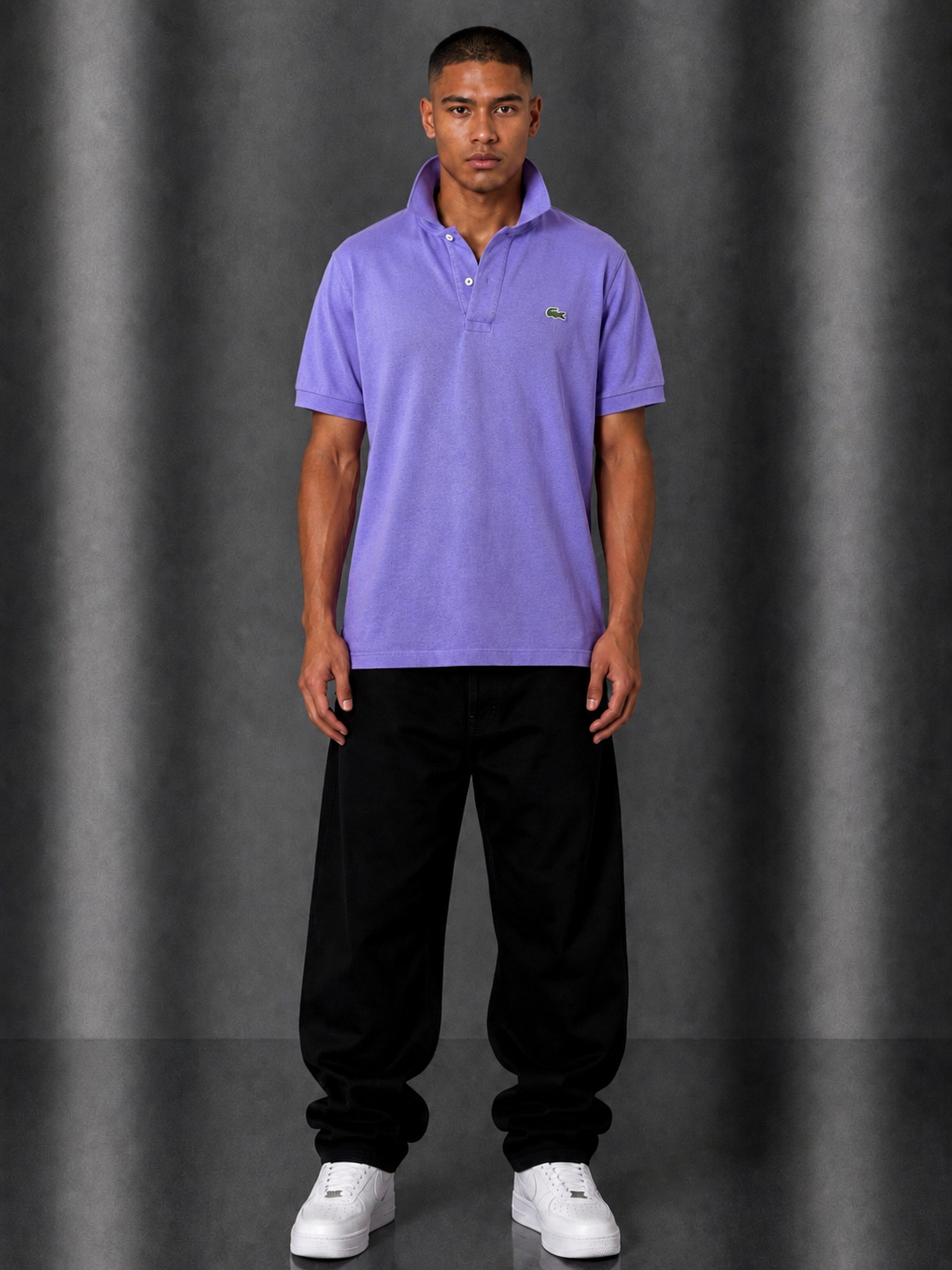 Lacoste  Poloshirt L lila