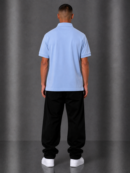 Lacoste Poloshirt L hellblau