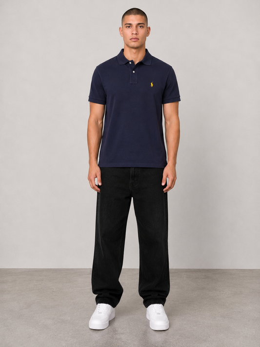 Ralph Lauren Poloshirt M Navy Blue