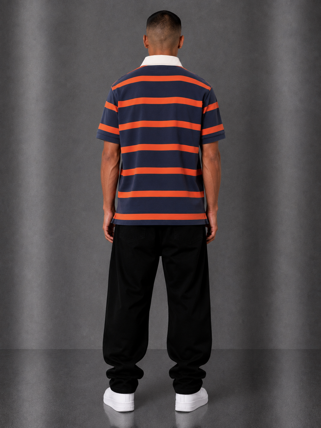 Ralph Lauren Poloshirt XL Blau/Orange