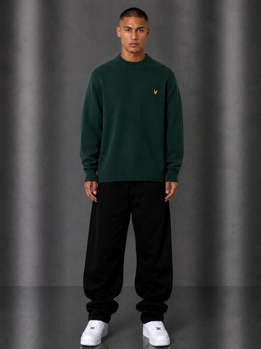 Lyle&Scott Sweater M Dunkelgrün