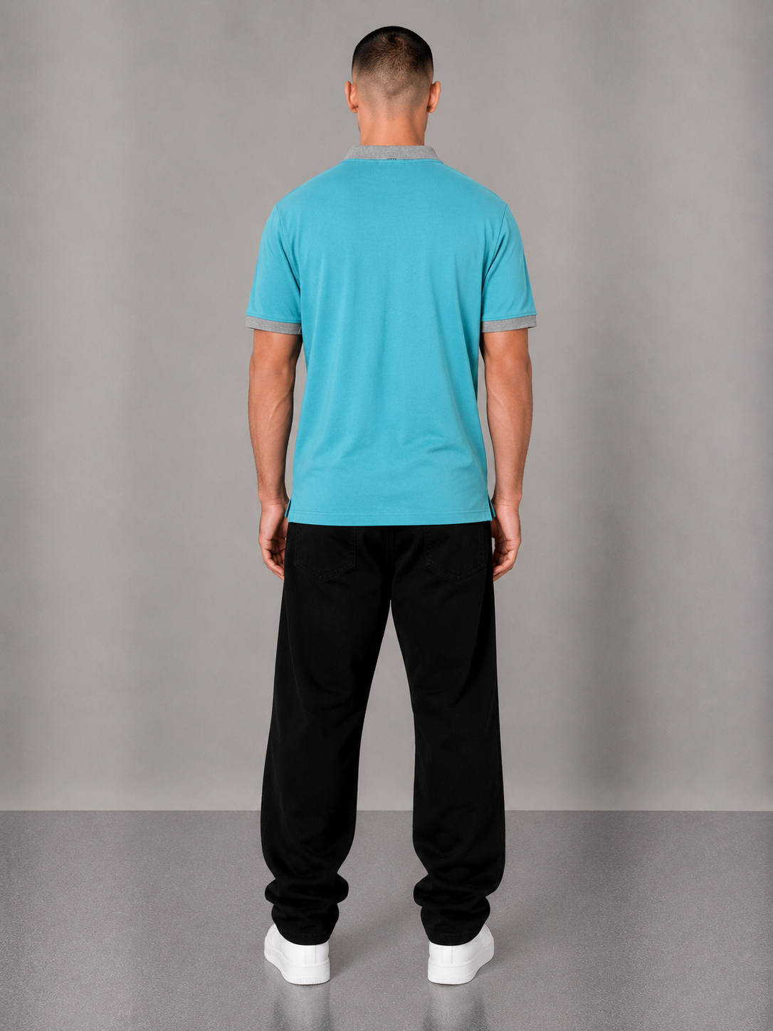 Lonsdale Poloshirt M hellblau
