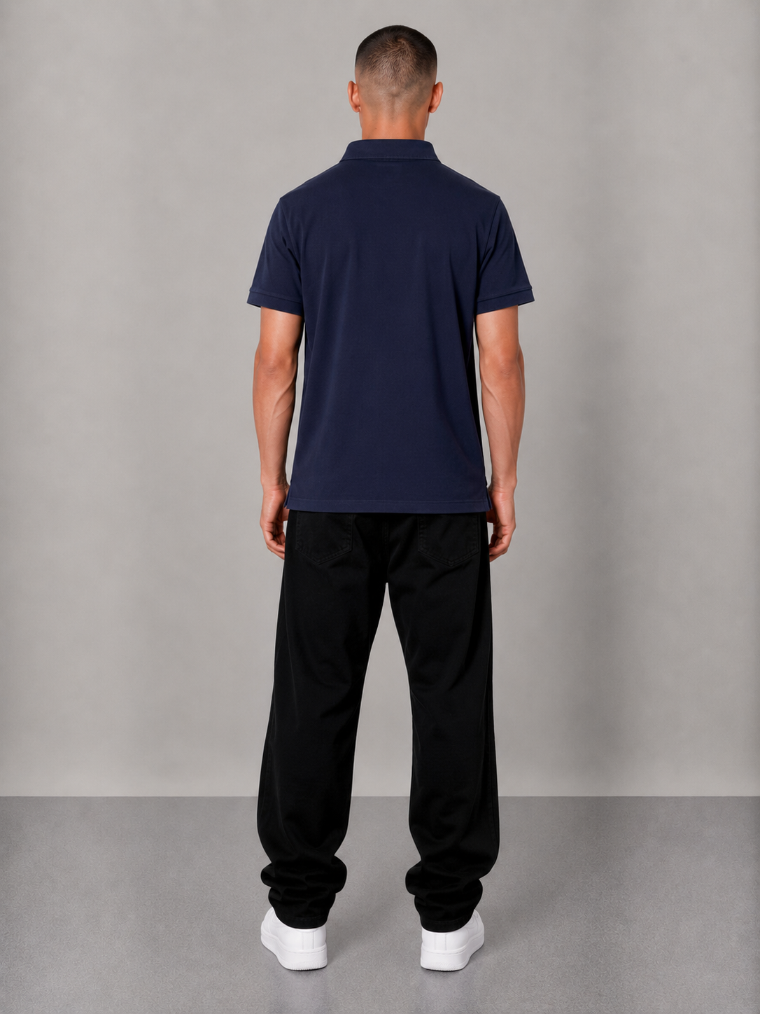 Ralph Lauren Poloshirt M Navy Blue