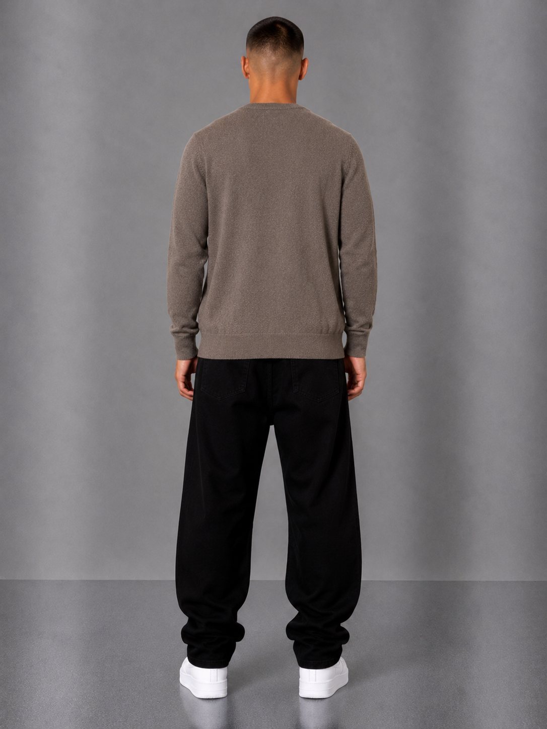 Lyle&Scott Sweater M grau